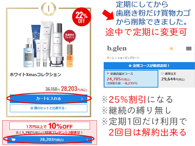 ビーグレン クリスマスビーックセール特別セット