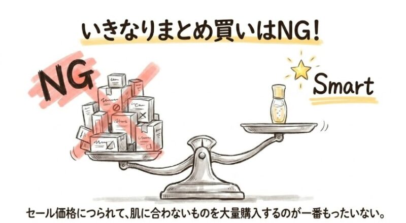 ビーグレンいきなりまとめ買いはNG